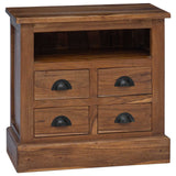 Armoire de rangement Marron 60 x 30 x 60 cm Bois de teck massif