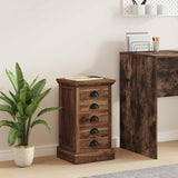 Commode Marron 35,5 x 29,5 x 60 cm Bois de teck massif