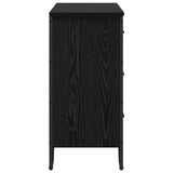 Commode Autre Chêne noir 91 x 35.5 x 74.5 cm Bois d'ingénierie
