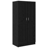 Armoire Chêne noir 82,5 x 51,5 x 180 cm Bois d'ingénierie
