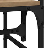 Armoire chêne artisanal 89 x 39 x 184.5 cm Bois d'ingénierie