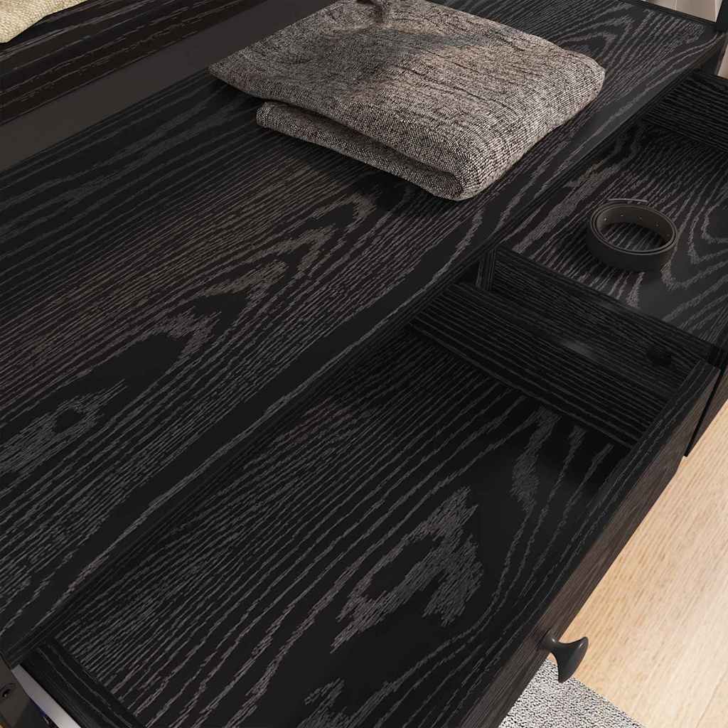 Armoire Chêne noir 89 x 39 x 184.5 cm Bois d'ingénierie
