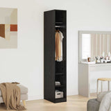 Armoire Chêne noir 50 x 30 x 200 cm Bois d'ingénierie