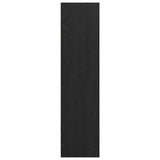 Armoire Chêne noir 100 x 50 x 200 cm Bois d'ingénierie