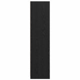 Armoire Chêne noir 80 x 50 x 200 cm Bois d'ingénierie