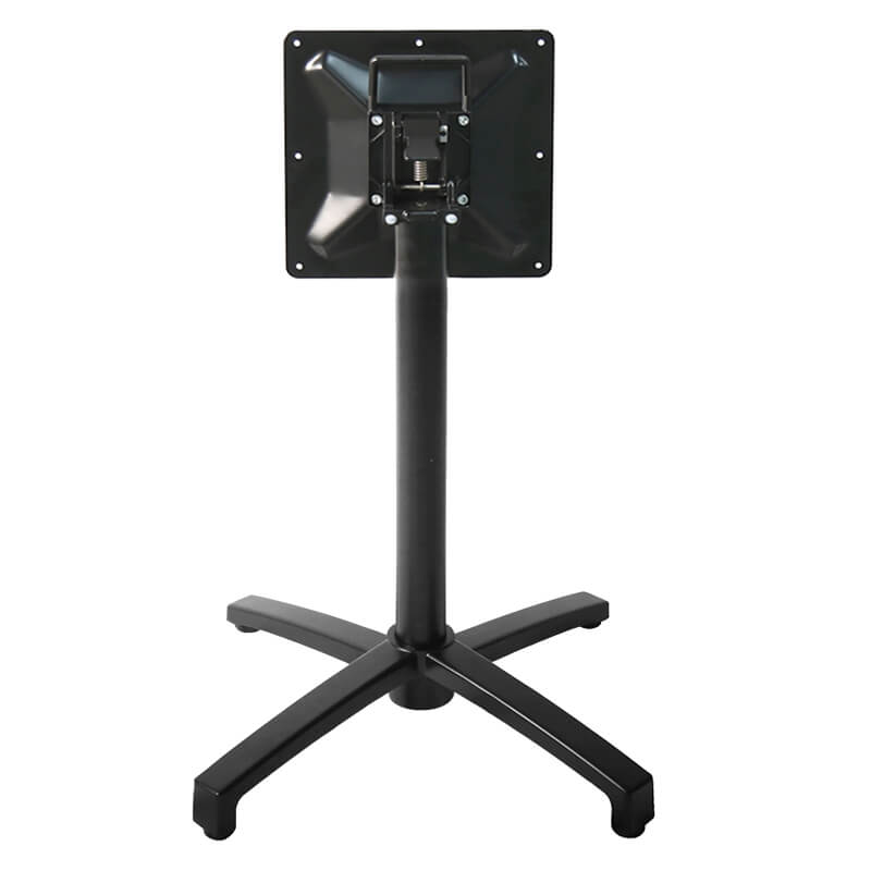 Pie de aluminio/mesa plegable de acero Ø 67 altura 72.50