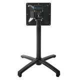 Pie de aluminio/mesa plegable de acero Ø 67 altura 72.50