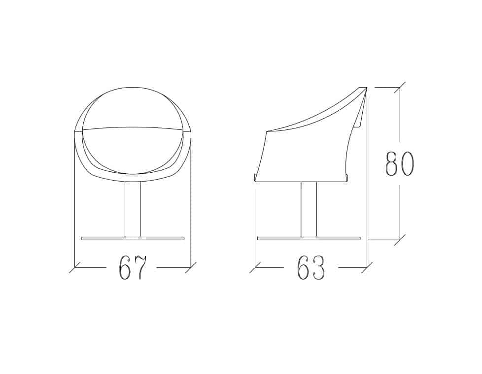 Devil hairdressing chair