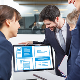 Showcase del sito web della creazione