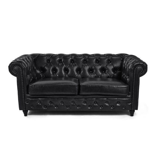 Sofá de dario marrón negro