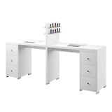 Grace Double Manicure Table