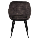 Anthracite flora chair