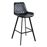 Silla de bar de emperio negro