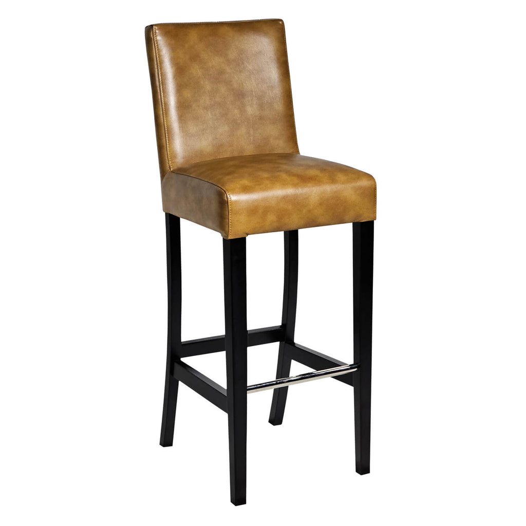 Silla de bar de cognac jarno