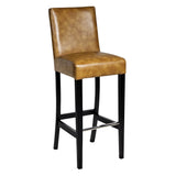 Silla de bar de cognac jarno
