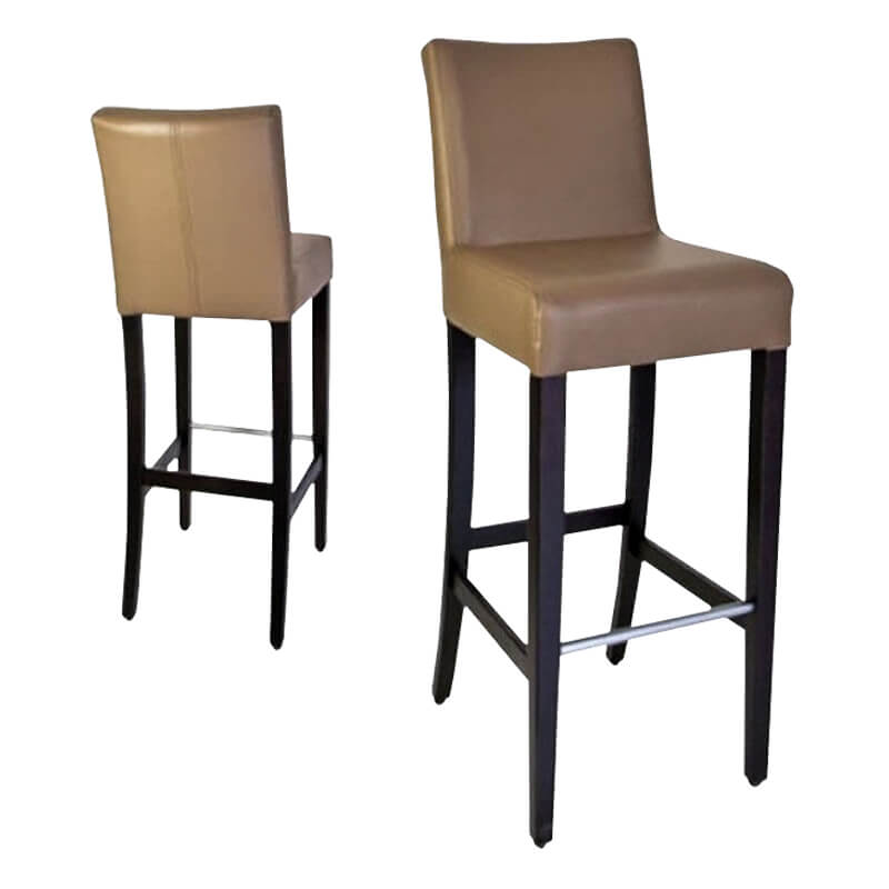 Silla de bar jarno taupe