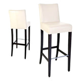 Silla de bar de crema jarno