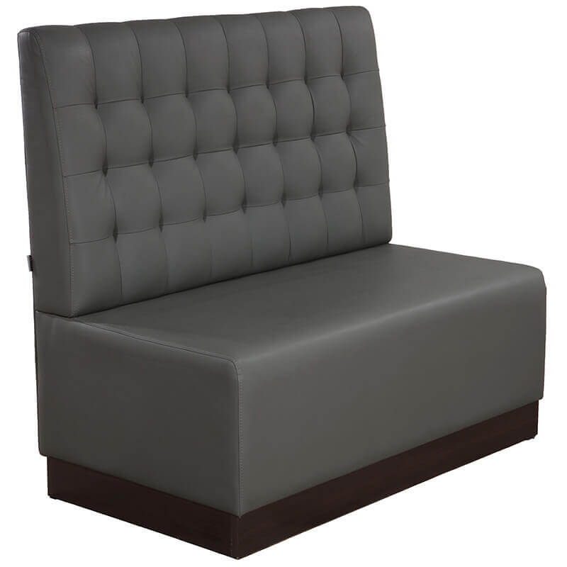 Banco de café napoli gris