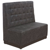 Banco de café antracita de Napoli Vintage