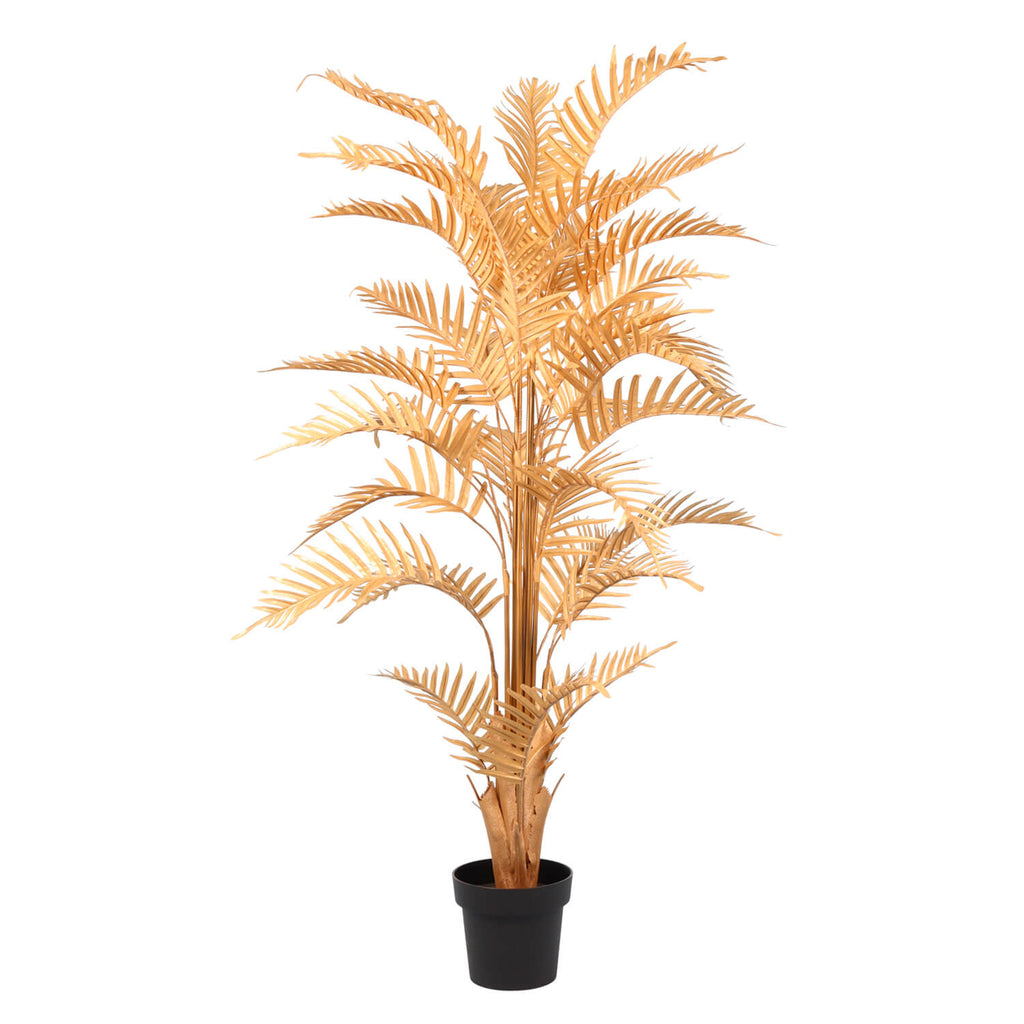Palma artificial Areca de café de oro 160 cm