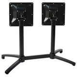 Pie de aluminio/mesa plegable de acero 95 x 50 cm