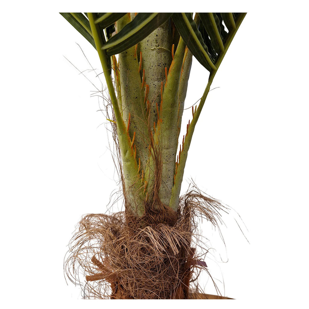 Green/Brown Hawaii Coffee Palma artificial de 220 cm