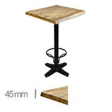 Mesa alta horeca mango 70 × 70cm