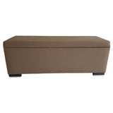 Tope rectangular pouffe