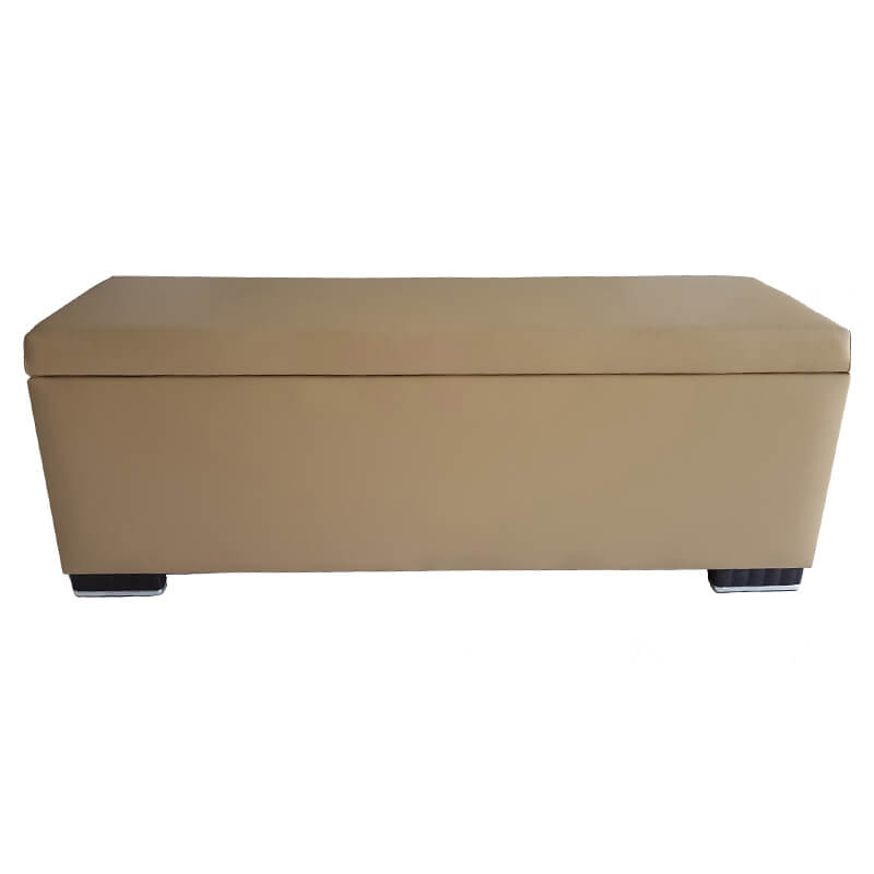 Tope rectangular pouffe