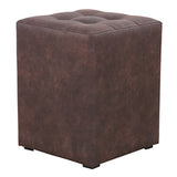 Pouf Vintage Brun