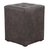 Antracita vintage pouf