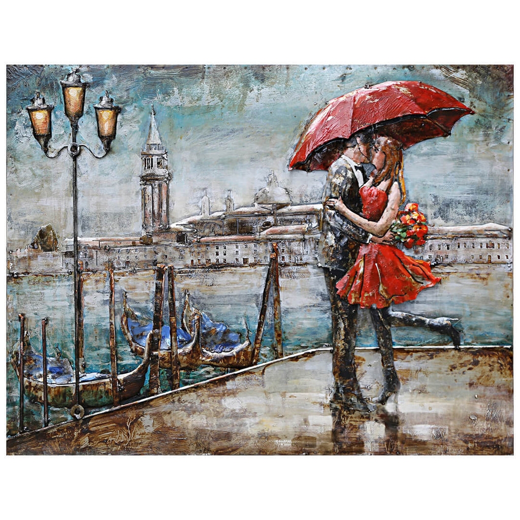 Pintura 3D sobre metal 421 80 × 120 cm