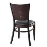 Black alessia chair