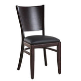 Black alessia chair