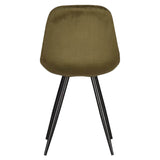 Armed green chair