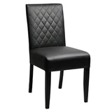 Black Crystal Chair