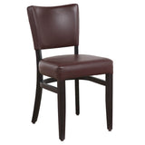 Tara L-R Brauner Stuhl