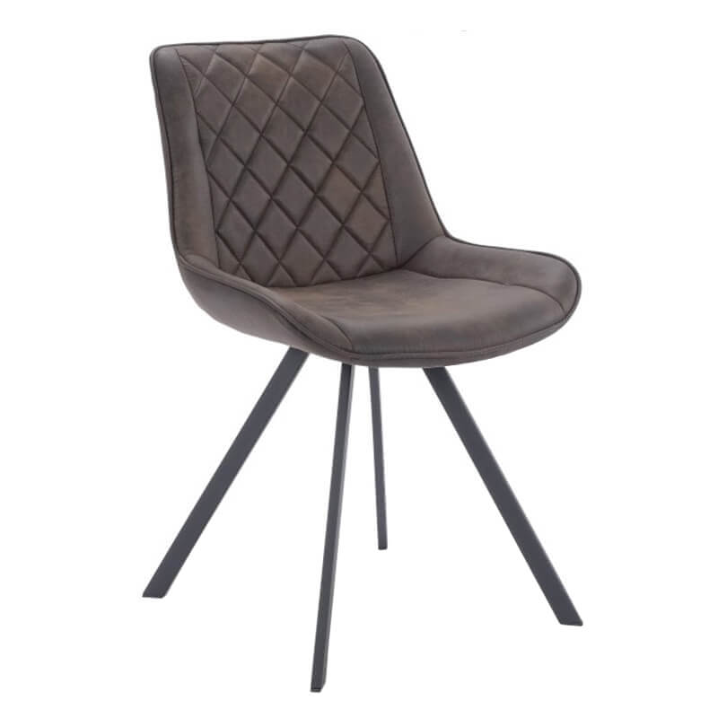 Chaise Diamond Marron