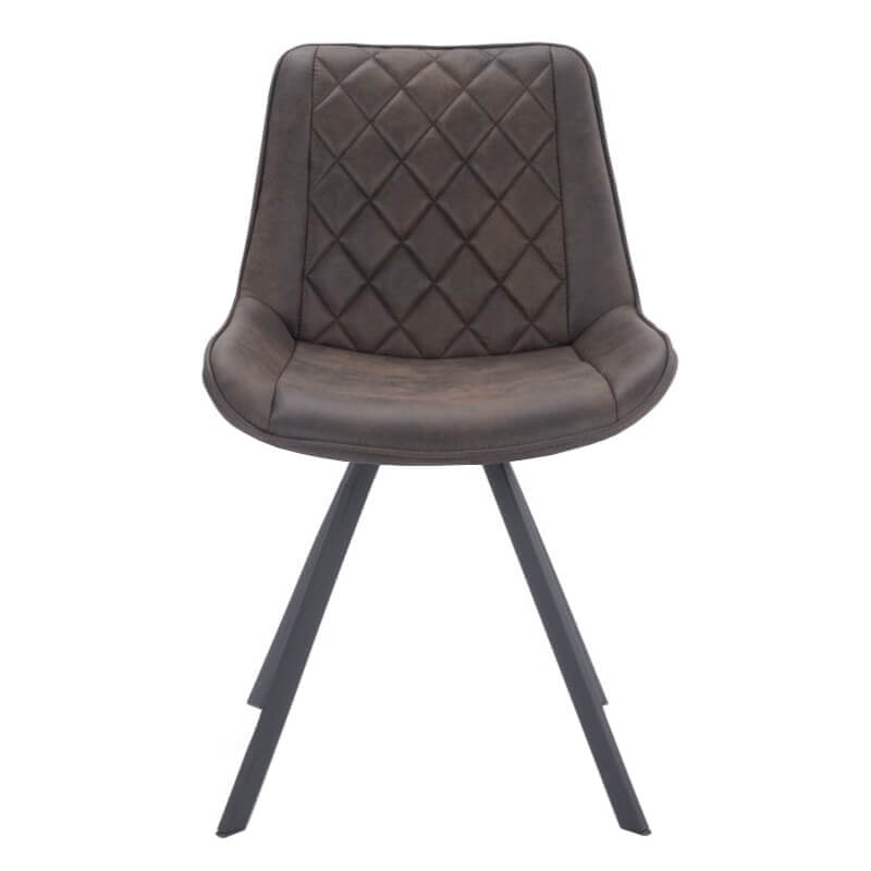 Chaise Diamond Marron
