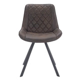 Chaise Diamond Marron