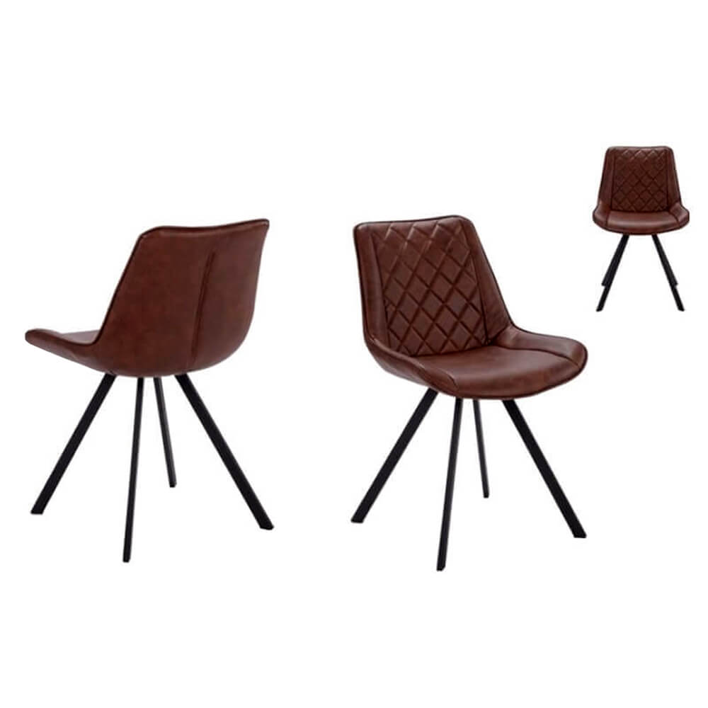 Chaise Diamond Brun