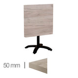 Dublino Tabella pieghevole 60 × 60 cm