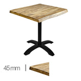 Mango foldable table 70 × 70cm