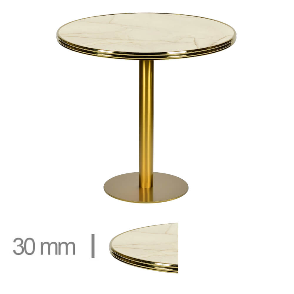 Mesa Werzalit Gold 60 cm