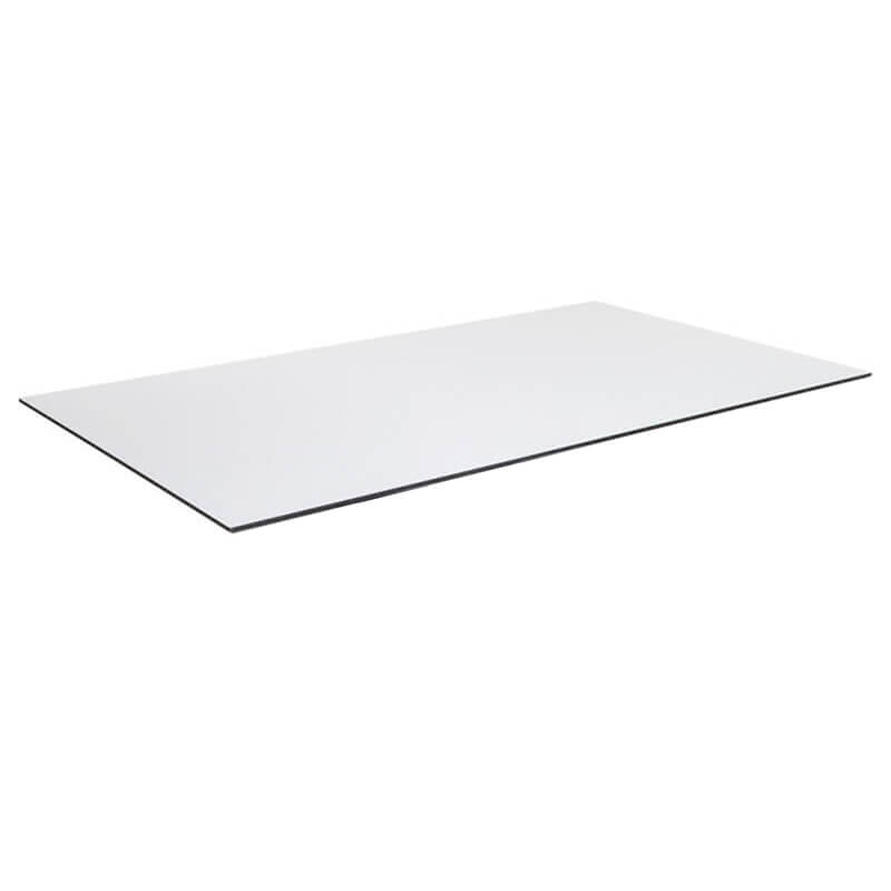 Bandeja de mesa blanca compacta 69x120 cm
