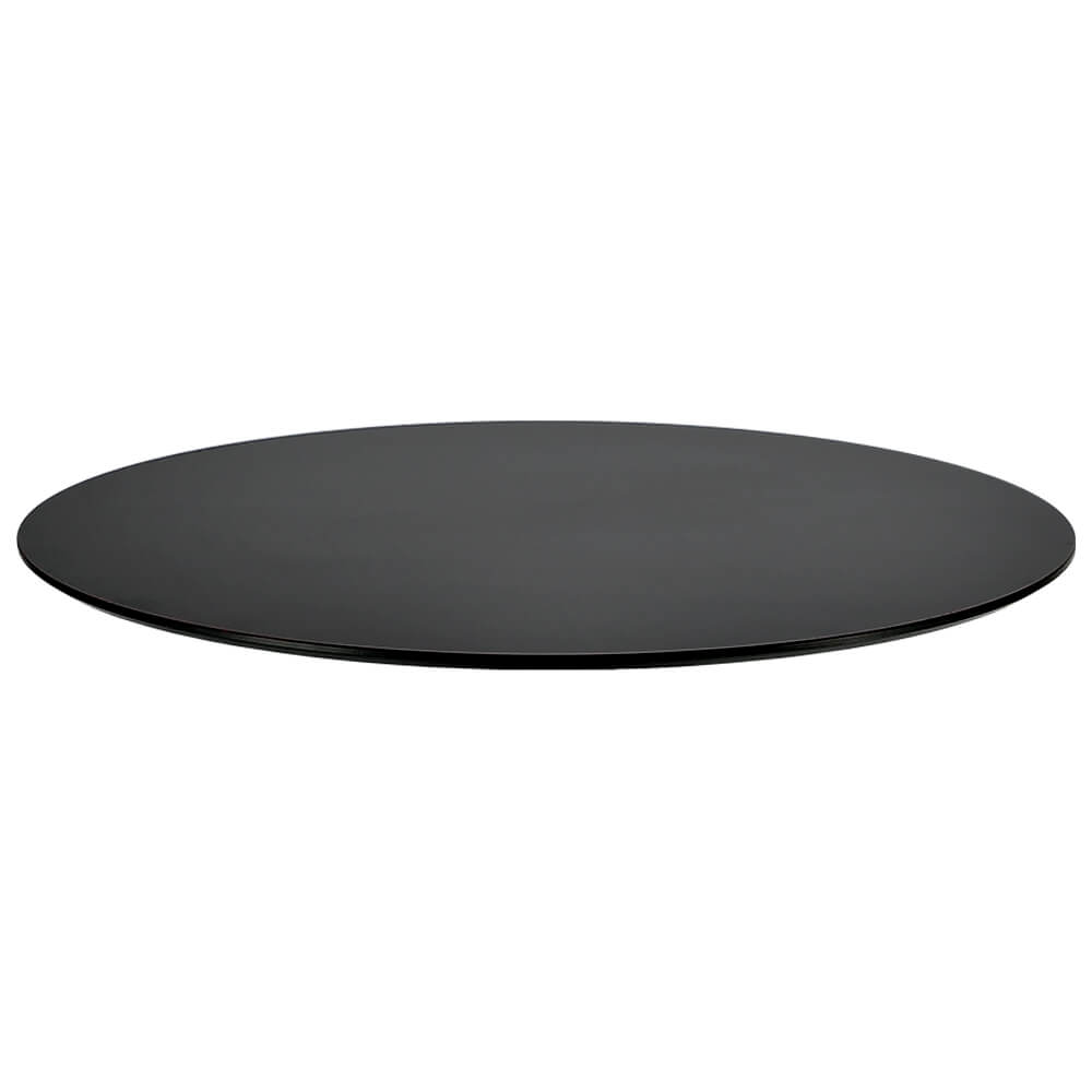 Bandeja de mesa negra compacta 69 cm
