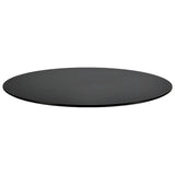 Bandeja de mesa negra compacta 69 cm