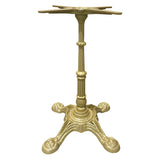 Pied De Table Bistrot Or