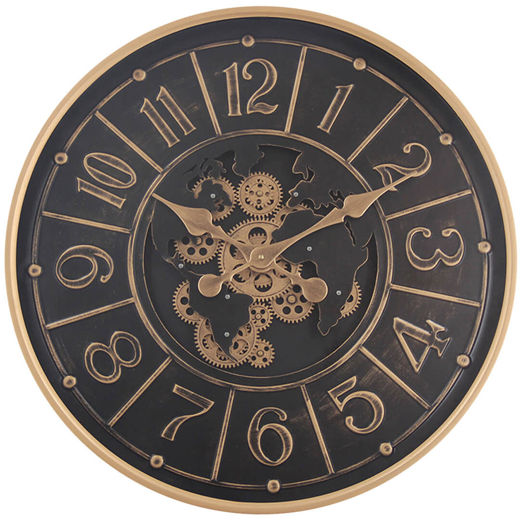 Reloj de engranaje con vidrio 08.071 Ø 60 cm