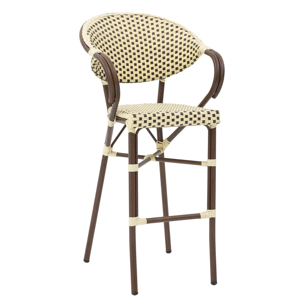 Silla de bar beige milano